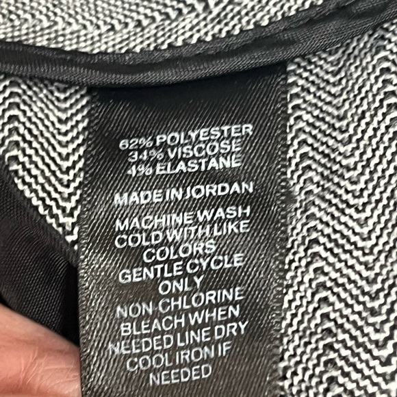 Express Pants. Gray herringbone pattern. Size 10 R - Picture 7 of 14